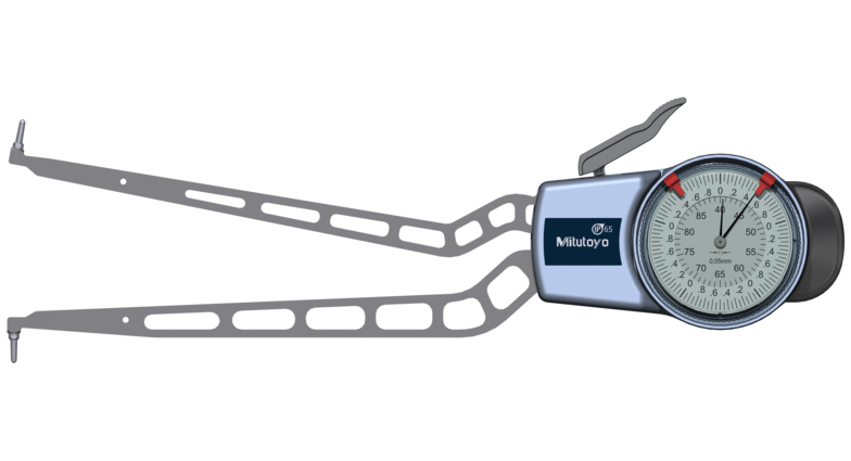 Mitutoyo Tapintókaros mérőóra Ø2.0 mm keményfém gömb tapintóval, belső méréshez, IP65, 40-90 mm, 0.05 mm (209-902) termék fő termékképe