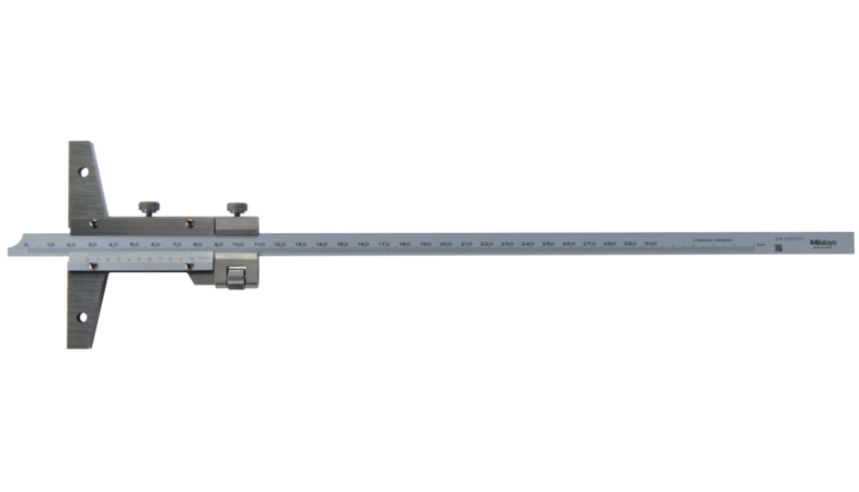 Mitutoyo Nóniuszos mélységmérő finomállítóval, 0-1000 mm, 0.02 mm (527-105) termék fő termékképe