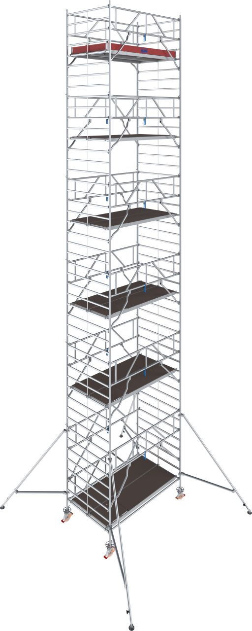 Krause STABILO Professional gurulóállvány, 5000 -es sorozat, mezőméret: 2.5 m x 1.5 m, munkamagasság: 13.3 m termék fő termékképe