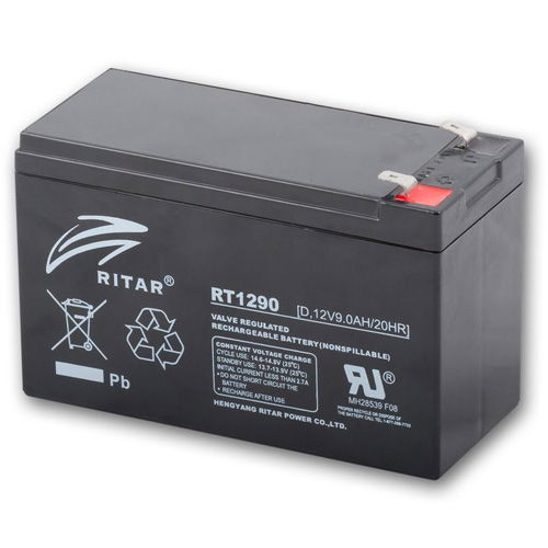Ritar DC12-9-F2 ciklikus ólomakkumulátor 12 V/9 Ah termék fő termékképe